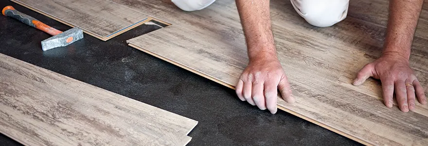 La pose de parquet